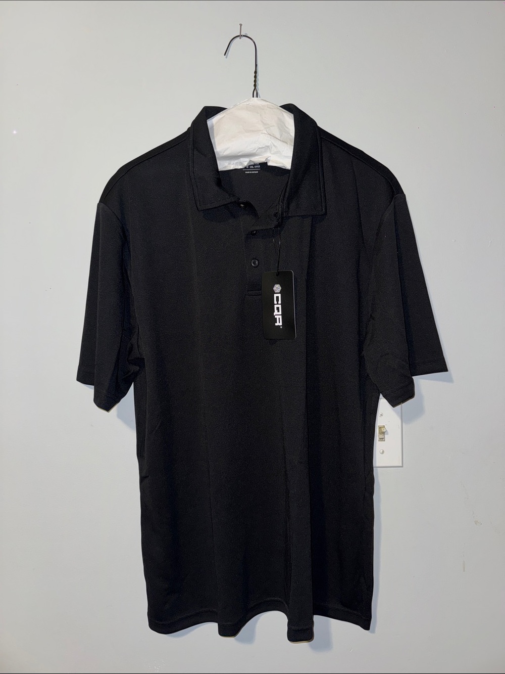 Men's Black Polo Shirt -